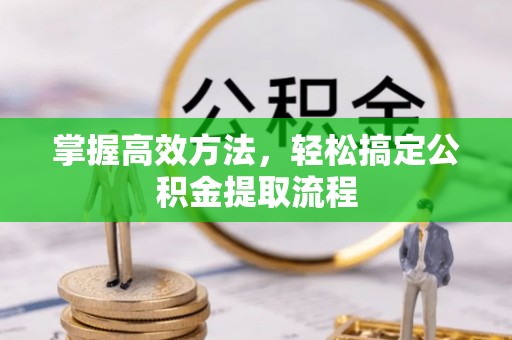 平乡掌握高效方法，轻松搞定公积金提取流程