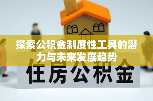 平乡探索公积金制度性工具的潜力与未来发展趋势