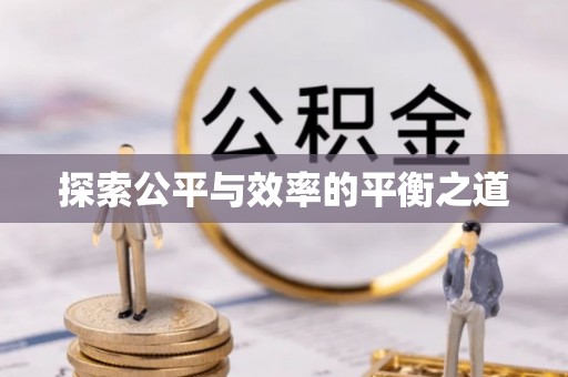 平乡探索公平与效率的平衡之道